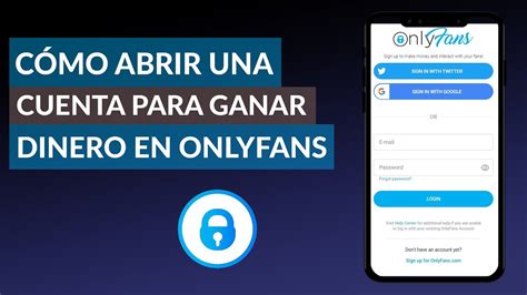 cmo abrir una cuenta en onlyfans|CREAR cuenta ONLYFANS y ganar dinero (Guía 2024)